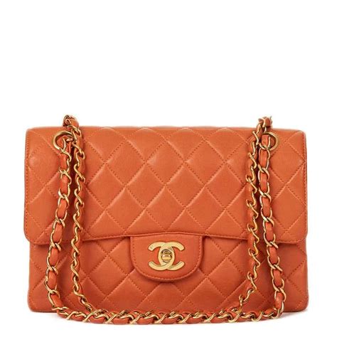 Burnt Orange Chanel Bag 